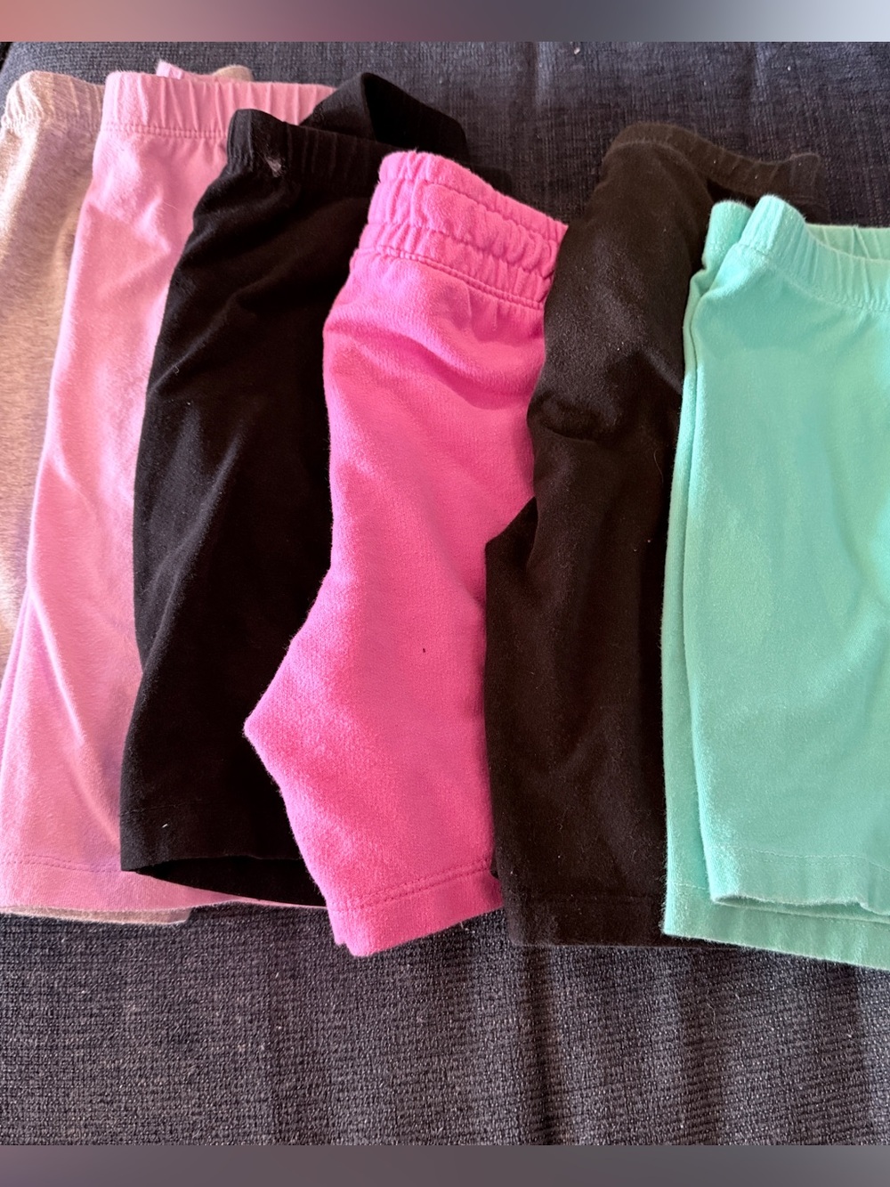 Girl Shorts & Tees - 8 pair of shorts & 6 Shirts.  All size 8 - 10